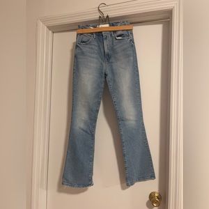 BARELY WORN Mother Jeans. Size 23. High rise, ankle length, straight